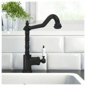 Mutfak Bataryası, Siyah Renk MeridyenDukkan IKEA Metal  Yükseklik 28 cm - 3