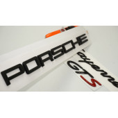 Porsche Cayenne GTS Bagaj 3M 3D ABS Yazı Logo Amblem Seti - 1