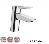 Artema Solid S Lavabo Musluk Bataryası A42440 Çift Girişli - 2