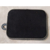 ARAÇ İÇİ İLAVE PASPAS HALI 39x29cm (2Lİ TAKIM) KARE PASPAS, ÇOK AMAÇLI PASPAS - 1