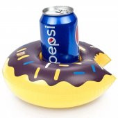 Deniz Yatağı Şişme Bardak Tutucu Donut Siyah - 2