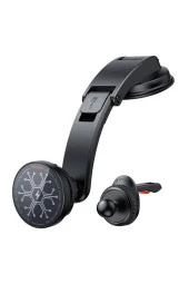 Mcdodo Ch-2130 Manyetik Wireless Araç Tutucu-Siyah - 1