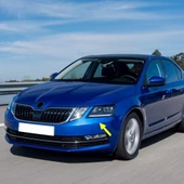 Skoda Octavia 3 Makyajlı 2017-2020 Sol Ön Far Yıkama Kapağı 5E0955109E - 1