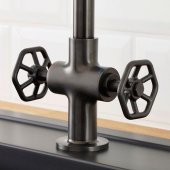 Mutfak Bataryası, Siyah Renk MeridyenDukkan IKEA Metal Yükseklik 36 cm - 3
