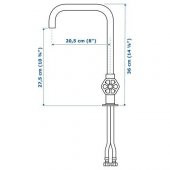 Mutfak Bataryası, Siyah Renk MeridyenDukkan IKEA Metal Yükseklik 36 cm - 4