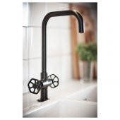Mutfak Bataryası, Siyah Renk MeridyenDukkan IKEA Metal Yükseklik 36 cm - 5