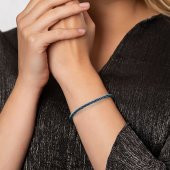 Nipora El İşçiliği Thick Foxtail Tasarım 1000 Ayar Gümüş Kazaz Kadın Bileklik - 3