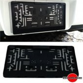 HLD Plaka Altı Plastik Kare Tip Plakalık 2 Adet - 1