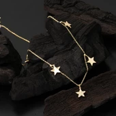 Yıldızlar 14 Ayar Altın Kolye thumbnail 6