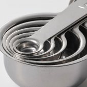 5 Li Metal Ölçek MeridyenDukkan Paslanmaz Çelik Pratik Mutfak Gereçleri - 4
