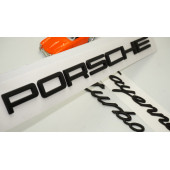 Porsche Cayenne Turbo Bagaj 3M 3D ABS Yazı Logo Amblem Seti - 1