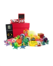 Nostaljik Hediye Özel Kırmızı Oyuncak Kutusu Siyah Tetris Ve Kırmızı Nostaljik Atari - 2