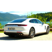 Porsche Panamera 4S Bagaj 3M 3D ABS Yazı Logo Amblem Seti thumbnail 5