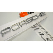 Porsche Carrera 911 4S Bagaj 3M 3D ABS Yazı Logo Amblem Seti - 1