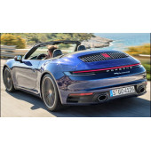 Porsche Carrera 911 4S Bagaj 3M 3D ABS Yazı Logo Amblem Seti - 5