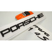 Porsche Carrera 911 4S Bagaj 3M 3D ABS Yazı Logo Amblem Seti thumbnail 1
