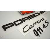 Porsche Carrera 911 4S Bagaj 3M 3D ABS Yazı Logo Amblem Seti thumbnail 4