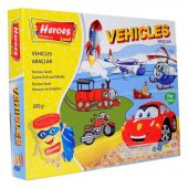 Kinetik Oyun Kumu Havuzlu 1000 Gr ve Araç Kalıpları 8 Adet Heroes Kinetik Kum Havuzlu - 4