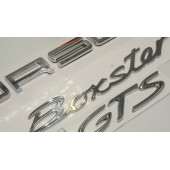 Porsche Boxster GTS Bagaj 3M 3D ABS Yazı Logo Amblem Seti - 3