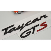 Porsche Taycan GTS Bagaj 3M 3D ABS Yazı Logo Amblem Seti thumbnail 3