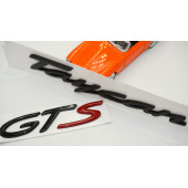 Porsche Taycan GTS Bagaj 3M 3D ABS Yazı Logo Amblem Seti thumbnail 4