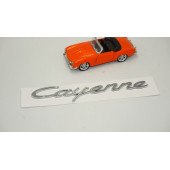 Porsche Cayenne Bagaj 3M 3D ABS Yazı Logo Amblem - 2