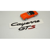 Porsche Cayenne GTS Bagaj 3M 3D ABS Yazı Logo Amblem Seti - 2