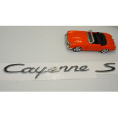 Porsche Cayenne S Bagaj 3M 3D ABS Yazı Logo Amblem Seti - 3