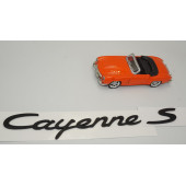 Porsche Cayenne S Bagaj 3M 3D ABS Yazı Logo Amblem Seti - 3