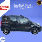 Citroen Nemo Krom Sürgü Nikelajı 2 Parça 2008 Üzeri P.Çelik thumbnail 3