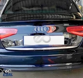 Audi A4 Krom Bagaj Alt Çıtası 2007-2012 P.Çelik thumbnail 3