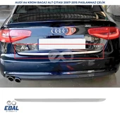 Audi A4 Krom Bagaj Alt Çıtası 2007-2012 P.Çelik thumbnail 1