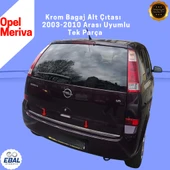 Opel Meriva Krom Bagaj Alt Çıtası 2003-2010 Arası Paslanmaz Çelik thumbnail 5