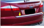 FORD Mondeo Formlu Krom Bagaj Alt Çıtası 2008-2015 Arası thumbnail 1