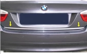 BMW 3 seri E90 Krom Alt Bagaj Çıtası 2005-2012 P. Çelik thumbnail 1