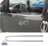 Peugeot Bipper Krom Cam Çıtası 2 Prç. 2008 Üzeri P. Çelik thumbnail 1