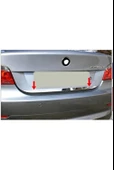 BMW 5 seri E60 Krom Bagaj Alt Çıtası 2003-2010 P. Çelik thumbnail 1