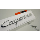 Porsche Cayenne Turbo Bagaj 3M 3D ABS Yazı Logo Amblem Seti thumbnail 1