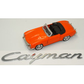 Porsche Cayman Bagaj 3M 3D ABS Yazı Logo Amblem thumbnail 3
