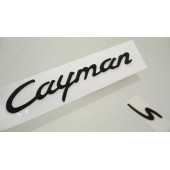 Porsche Cayman S Bagaj 3M 3D ABS Yazı Logo Amblem Seti - 1