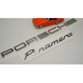 Porsche Panamera Bagaj 3M 3D ABS Yazı Logo Amblem Seti - 2