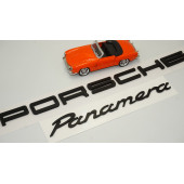 Porsche Panamera Bagaj 3M 3D ABS Yazı Logo Amblem Seti - 2