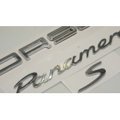 Porsche Panamera S Bagaj 3M 3D ABS Yazı Logo Amblem Seti - 3