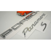 Porsche Panamera S Bagaj 3M 3D ABS Yazı Logo Amblem Seti - 4