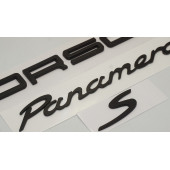 Porsche Panamera S Bagaj 3M 3D ABS Yazı Logo Amblem Seti - 3