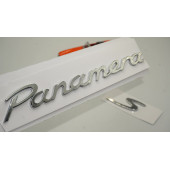 Porsche Panamera S Bagaj 3M 3D ABS Yazı Logo Amblem Seti thumbnail 1