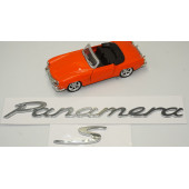 Porsche Panamera S Bagaj 3M 3D ABS Yazı Logo Amblem Seti thumbnail 3
