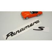 Porsche Panamera S Bagaj 3M 3D ABS Yazı Logo Amblem Seti - 2