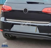 VW Golf 7 Krom Bagaj Alt Çıtası 2013 üzeri Paslanmaz Çelik thumbnail 2