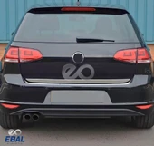 VW Golf 7 Krom Bagaj Alt Çıtası 2013 üzeri Paslanmaz Çelik thumbnail 3